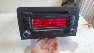 Audi A3 S3 8P Panel / Radioodtwarzacz CD/DVD/GPS 8P0035186P