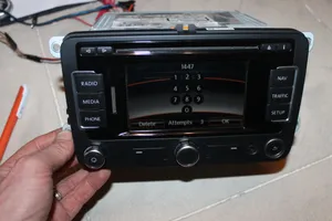 Seat Altea XL Panel / Radioodtwarzacz CD/DVD/GPS 5P0035191Q