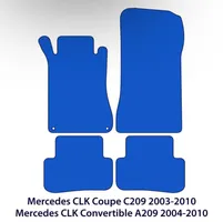 Mercedes-Benz CLK A209 C209 Set di tappetini per auto 