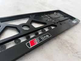 Audi A8 S8 D4 4H Number plate surrounds holder frame 