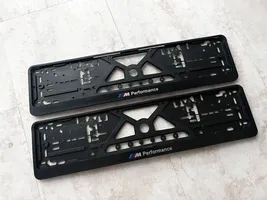 BMW 6 F12 F13 Support de plaque d'immatriculation 