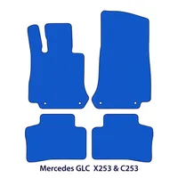Mercedes-Benz GLC C253 Set di tappetini per auto 
