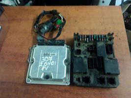 Peugeot 307 Kit calculateur ECU et verrouillage 83076538