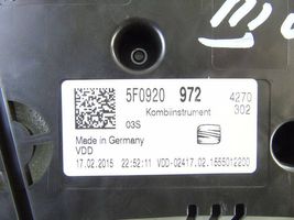 Seat Leon (5F) Nopeusmittari (mittaristo) 5F0920972