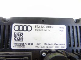 Audi A4 S4 B8 8K Gaisa kondicioniera / klimata kontroles / salona apsildes vadības bloks (salonā) 8T2820043N