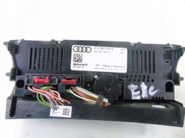 Audi A4 S4 B8 8K Gaisa kondicioniera / klimata kontroles / salona apsildes vadības bloks (salonā) 8T2820043S