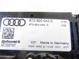 Audi A4 S4 B8 8K Climate control unit 8T2820043S