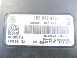 Volkswagen Eos Unité de commande, module PDC aide au stationnement 1K0919475