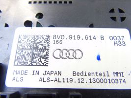 Audi A3 S3 8V Pääyksikkö multimedian ohjaus 8V0919614B