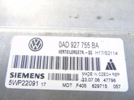 Volkswagen Touareg I Unité de commande, différentiel boîte de transfert 0AD927755BA