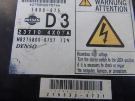 Nissan Navara D40 Variklio valdymo blokas 237104X07A