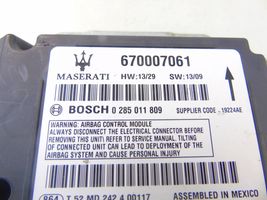 Maserati Ghibli Sterownik / Moduł Airbag 670007061