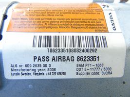 Volvo C30 Poduszka powietrzna Airbag pasażera 8623351