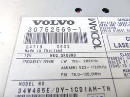 Volvo V50 Panel / Radioodtwarzacz CD/DVD/GPS 30752569-1