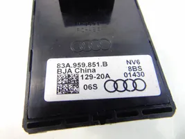 Audi A3 8Y Interruttore di controllo dell’alzacristalli elettrico 83A959851B
