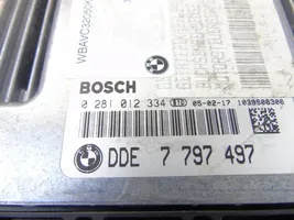 BMW 3 E90 E91 Calculateur moteur ECU 0281012334