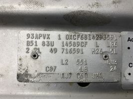 Opel Corsa C Ylempi jäähdyttimen ylätuen suojapaneeli 24418881