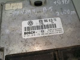 Volkswagen PASSAT B5 Sterownik / Moduł ECU 038906018FQ