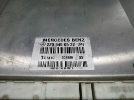 Mercedes-Benz S W220 Jousituksen ohjainlaite/moduuli 2205450532