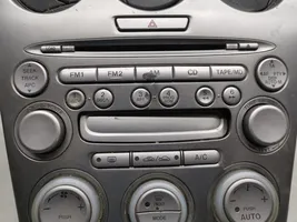 Mazda 6 Unidad delantera de radio/CD/DVD/GPS GJ6G66DSXE02