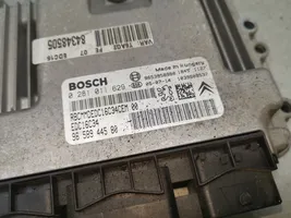 Peugeot 307 Sterownik / Moduł ECU 0281011629