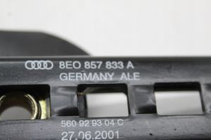 Audi A4 S4 B6 8E 8H Rail de réglage hauteur de ceinture de sécurité 8E0857833A