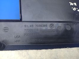 BMW Z4 E85 E86 Garniture panneau inférieur de tableau de bord 7036389