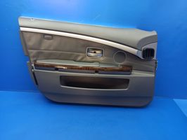 BMW 7 E65 E66 Garniture de panneau carte de porte avant 40199111