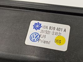 Volkswagen ID.3 Meccanismo di sollevamento del finestrino posteriore senza motorino 10A839401A