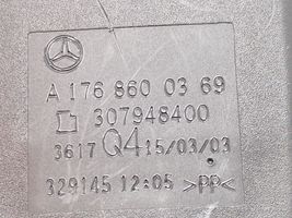 Mercedes-Benz CLA C117 X117 W117 Takaistuimen turvavyön solki A1768600369