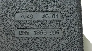 BMW 7 E23 Takaistuimen turvavyön solki 1868999