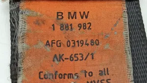 BMW 7 E23 Etuistuimen turvavyö 1881982