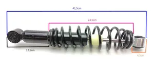 Aixam MultiTruck Amortisseur arrière avec ressort 5K003