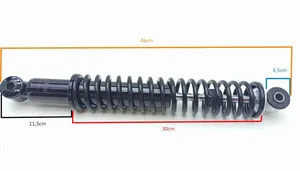 Ligier JS 50 Rear shock absorber with coil spring 1403277