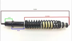 Aixam A721 Priekinis amortizatorius su spyruokle 4AP009