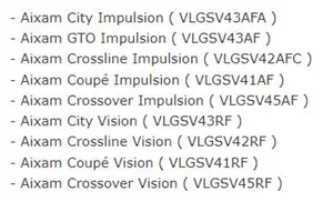 Aixam Crossline Drzwi 7AP039