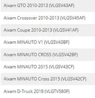 Aixam Crossover Maniglia esterna per portiera anteriore 7AP114