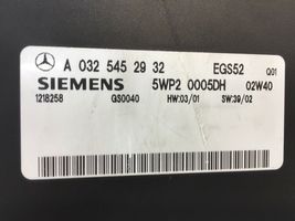 Mercedes-Benz S W220 Module de contrôle de boîte de vitesses ECU 0325452932