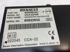 Renault Laguna II Reproductor CD/DVD y unidad de navegación 8200593241