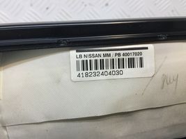 Nissan Micra Matkustajan turvatyyny 40017020