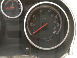 Vauxhall Corsa D Speedometer (instrument cluster) 13373021