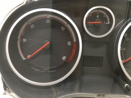Vauxhall Corsa D Compteur de vitesse tableau de bord 13373021