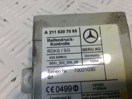 Mercedes-Benz E W211 Rengaspaineen valvontayksikkö 