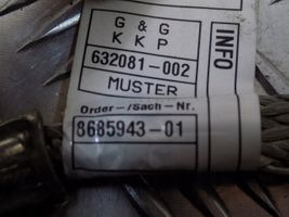 BMW X6 G06 Cavo negativo messa a terra (batteria) 8685943