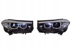 BMW 6 G32 Gran Turismo Lot de 2 lampes frontales / phare 7496437