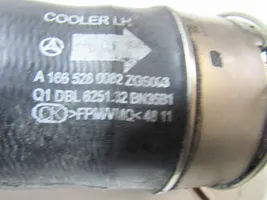 Mercedes-Benz ML W166 Tube d'admission de tuyau de refroidisseur intermédiaire A1665280082