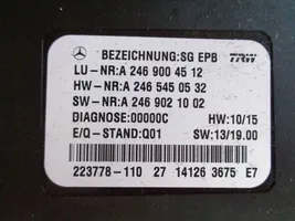 Mercedes-Benz A W176 Module de commande de frein à main A2469004512