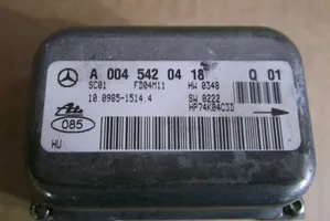 Mercedes-Benz SLK R171 Vakaajan pitkittäiskiihtyvyystunnistin (ESP) A0045420418