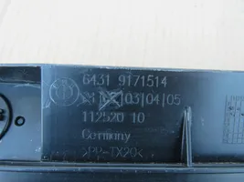 BMW Z4 E89 Cabin air micro filter frame (part) 9171514