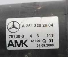 Mercedes-Benz R W251 Mocowanie kompresora zawieszenia pneumatycznego osi tylnej A2513202604